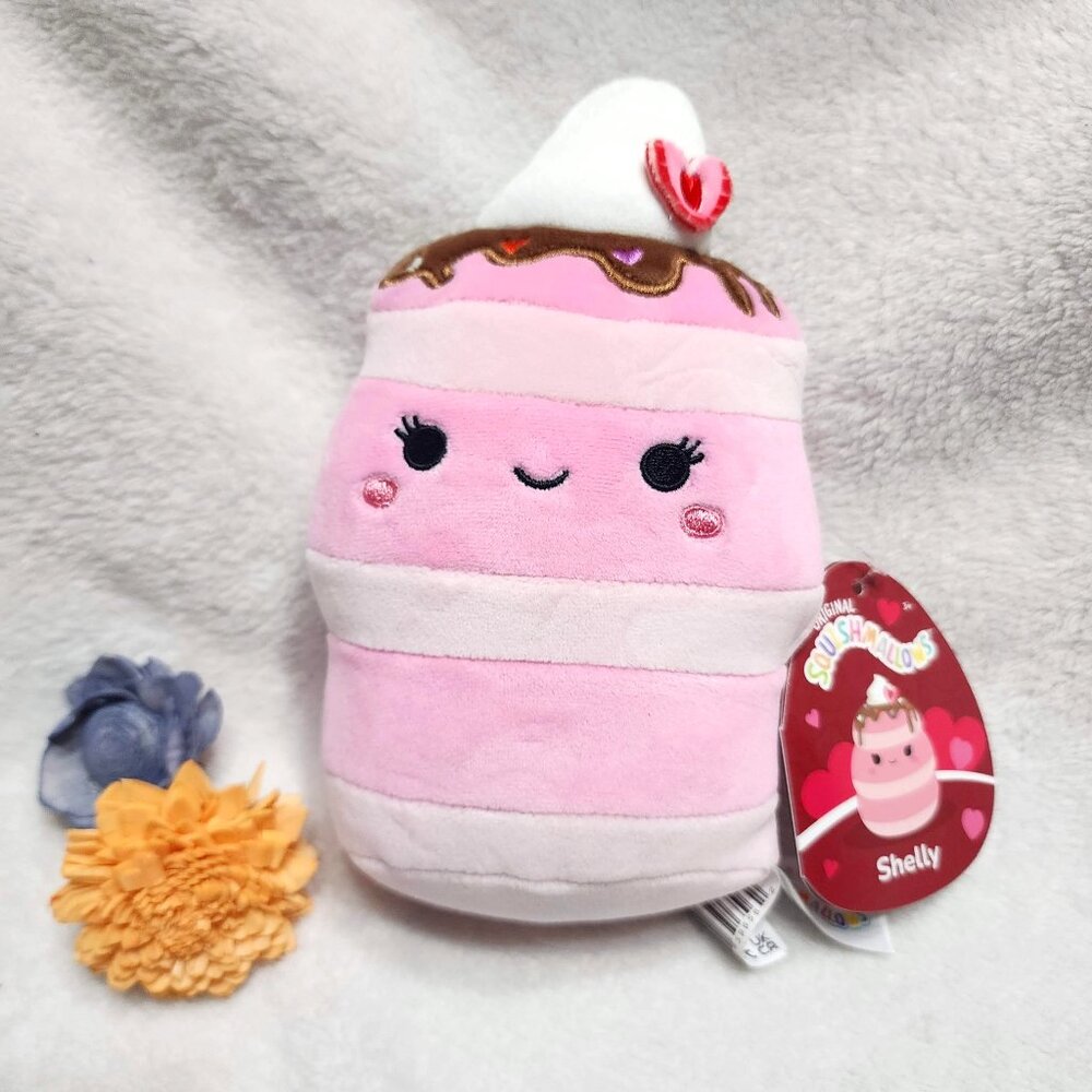Shelly the Pink Pancake Squishmallow S5